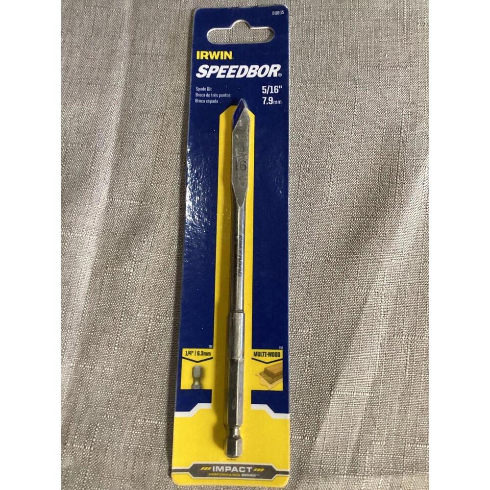 IRWIN SPEEDBORE SPADE BIT 5/16"